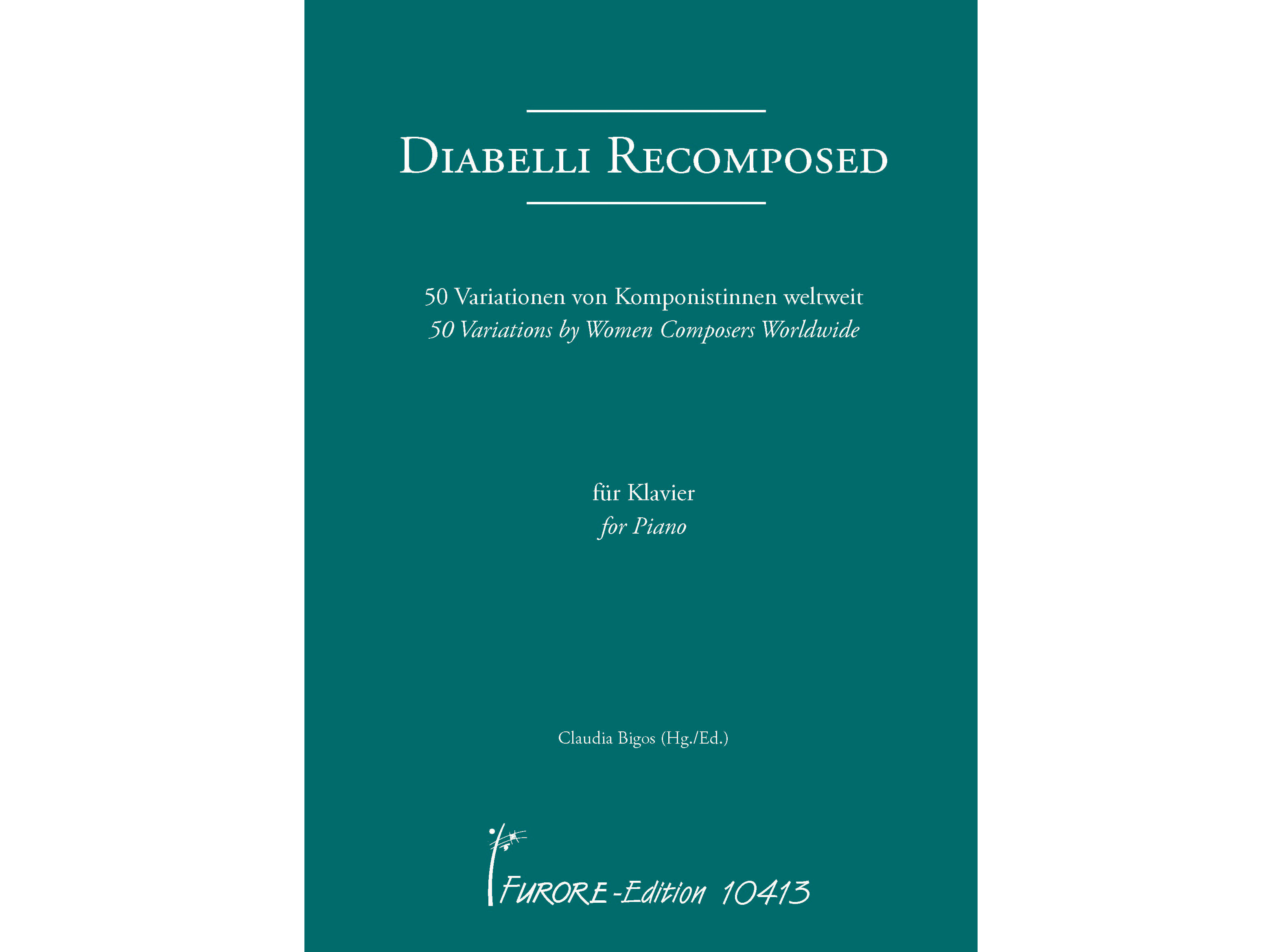 Cover der Notenausgabe von Diabelli Recomposed. © Mit freundlicher Genehmigung Furore Verlag Kassel