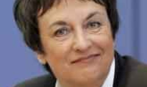 Nett, falschplatziert, Kultur-Ausschuss:: Frau Zypries. Foto: Bundestag