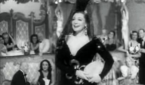 Zarah Leander in „Damals“ von 1943