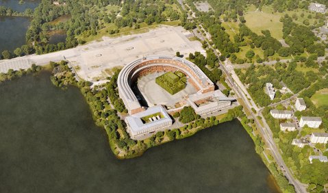 Theaterneubau Kongresshalle