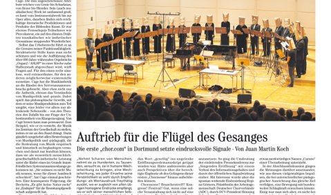 Titelblatt der nmz 10/2011. 