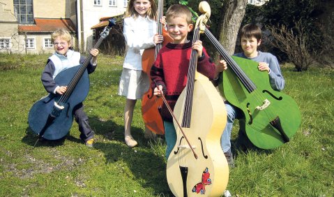 Erschwinglicher Einstieg in die Welt der Tieftöner: der Minibass. Foto: Claus Freudenstein