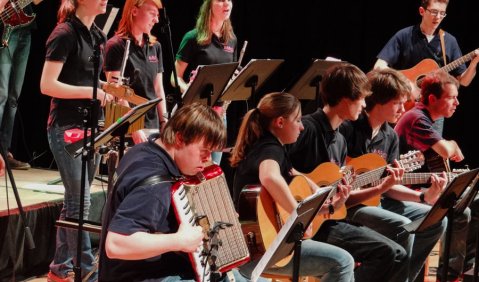 Das eigene Können gemeinsam entdecken. Foto: Musikschule Fürth