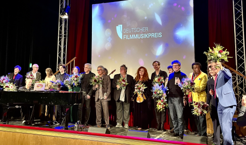 Verleihung des Deutschen Filmmusikpreis 2022. Foto: Filmmusiktage Sachsen-Anhalt