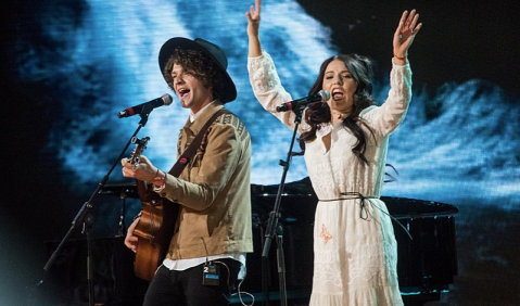 Die Naviband beim ESC 2017. Foto: wikimedia commons, [[File:NaviBand at Laima Rendez Vous Jurmala 2017.jpg|thumb|NaviBand at Laima Rendez Vous Jurmala 2017]]