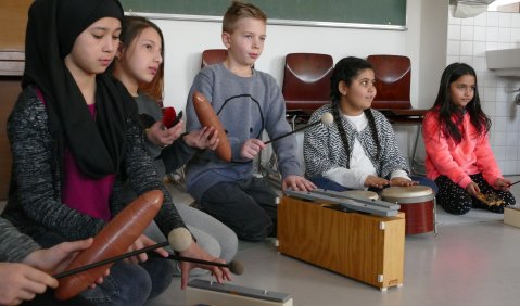 «Response»: 21 Schulen beteiligen sich am Abschlusskonzert. Fotos Björn Hadem/HfMDK