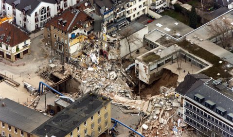 Ground Zero von Köln. WDR/ddp/Blossey