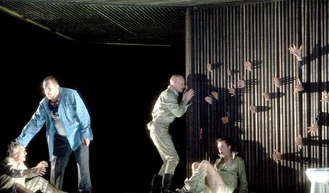 Andrea Breths Wozzeck-„Inszenierung“ an der Staatsoper Berlin. Foto: Bernd Uhlig