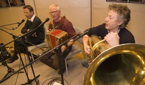 Die Biermösl Blosn beim Musikmagazin taktlos. Foto: Hufner