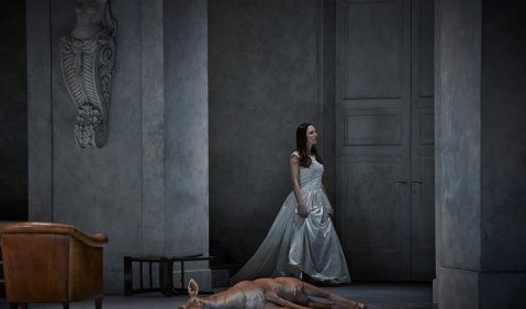 Olesya Golovneva (Rusalka). Foto: © Semperoper Dresden/Ludwig Olah