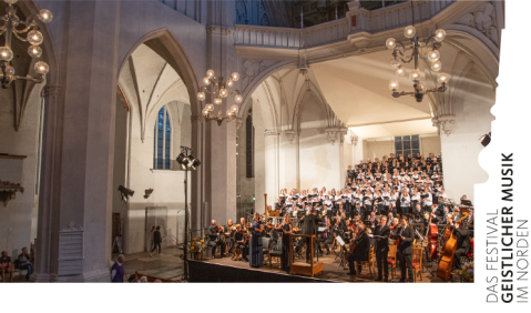 Musik und Licht bei der 76. Greifswalder Bachwoche. Foto: Greifswalder Bachwoche