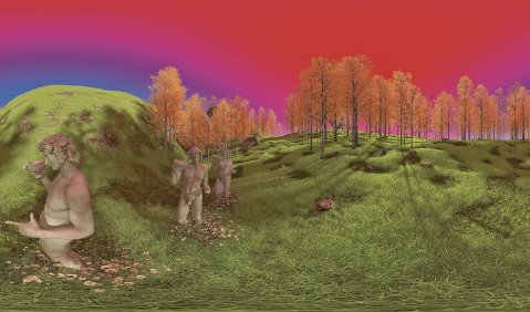 VR-Landschaft aus der Produktion „Orfeo ed Euridice“ am Staatstheater Augsburg. Foto: Christian Schläffer VR-Landschaft aus der Produktion „Orfeo ed Euridice“ am Staatstheater Augsburg. Foto: Christian Schläffer