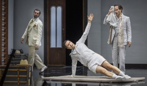 Bruno de Sà (Aminta), Raffaele Pe (Megacle) & Bejun Mehta (Licida) © Birgit Gufler