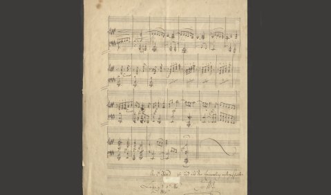 Mendelssohn Handschrift