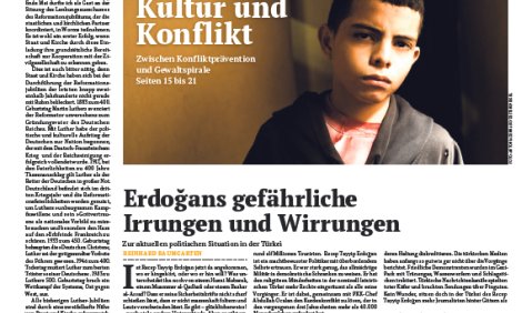 politik und kultur Titelseite 4/2013