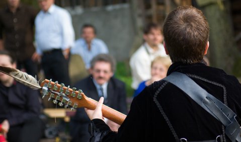 Gesang und Musik. Foto: Hufner